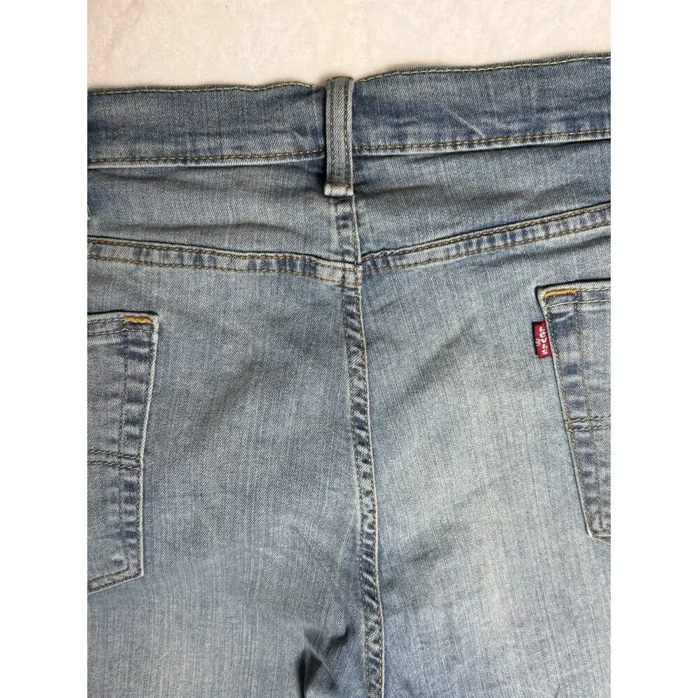 Levi’s 541 Athletic Taper Jeans Mens 52x30 Light Wash Stretch Denim 52x29